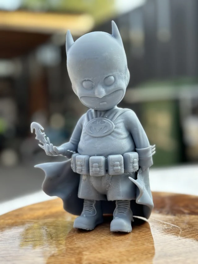 Little Batman 3D Print Model .c4d .max .obj .3ds .fbx .stl .blend 
