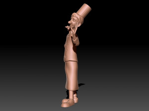 Ratatouille chef 3D Baskı Modeli