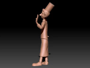 Ratatouille chef 3D Print Model