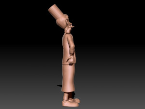Ratatouille chef 3D Baskı Modeli