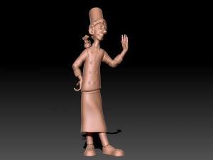 Ratatouille chef 3D Baskı Modeli