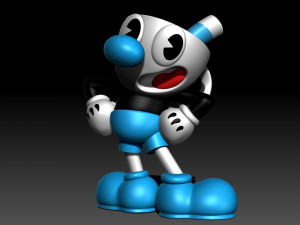 Mugman Modelo de Impressão 3D