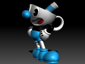 Mugman Modelo de impresión 3D
