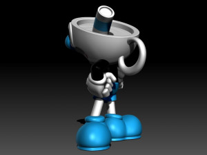 Mugman Modelo de impresión 3D
