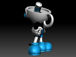 Mugman 3D Print Model