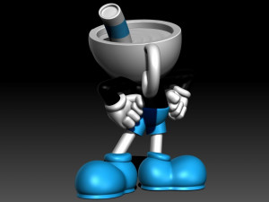 Mugman Modelo de impresión 3D