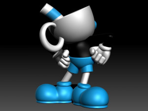 Mugman Modelo de impresión 3D