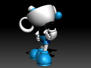 Mugman Modelo de impresión 3D