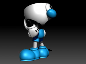 Mugman Modelo de impresión 3D