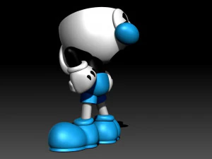Mugman 3D Print Model