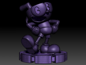 Cuphead 3D Print Model