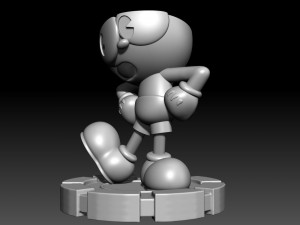 Cuphead 3D Print Model