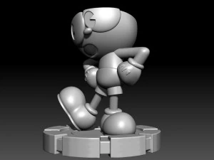Cuphead 3D Print Model