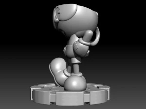 Cuphead 3D Print Model