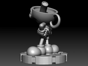 Mugman 3D-Druckmodell