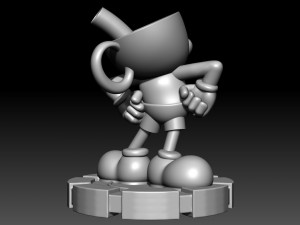 Mugman 3D-Druckmodell