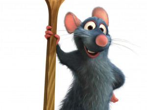 Ratatouille rat Modello di stampa 3D