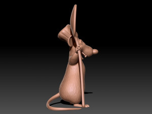 Ratatouille rat Modello di stampa 3D