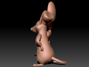 Ratatouille rat Modello di stampa 3D