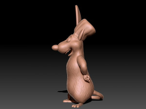 Ratatouille rat Modello di stampa 3D