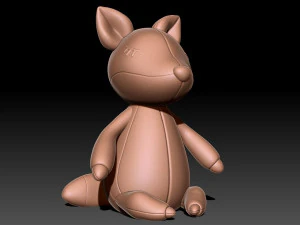 Fox Toy 3D Print Model
