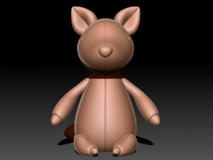 Fox Toy 3D प्रिंट मॉडल