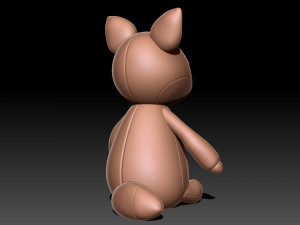 Fox Toy 3D प्रिंट मॉडल