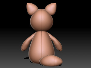 Fox Toy 3D प्रिंट मॉडल