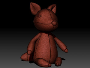 Fox Toy 3D प्रिंट मॉडल