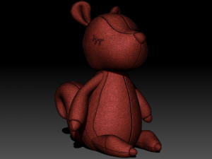 Squirrel 3d toy Modello di stampa 3D
