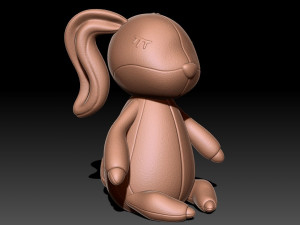 Bunny toy 3D Print Model