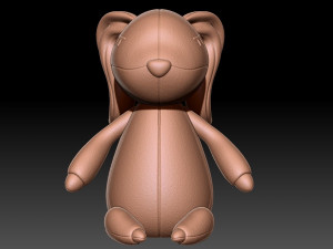 Bunny toy 3D Print Model