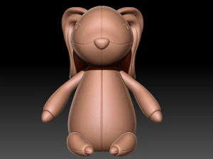 Bunny toy 3D Print Model