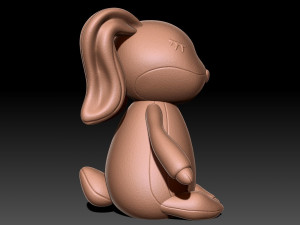 Bunny toy 3D Print Model