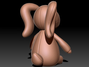 Bunny toy 3D Print Model