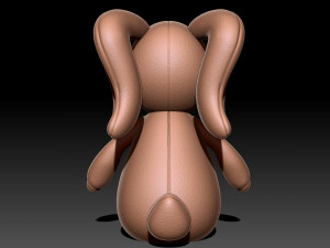 Bunny toy 3D Print Model