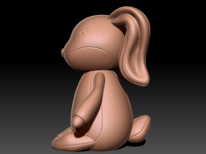 Bunny toy 3D Print Model