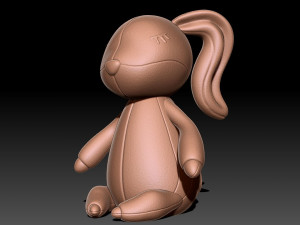 Bunny toy 3D Print Model