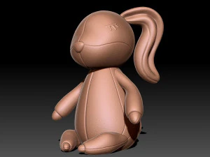 Bunny toy 3D Print Model