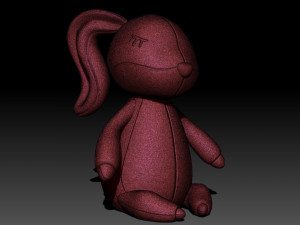 Bunny toy 3D Print Model