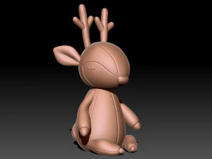 Jouet de cerf Modèles 3D en vedette