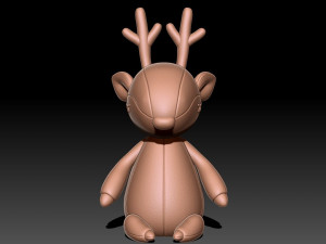 Deer toy 3D प्रिंट मॉडल