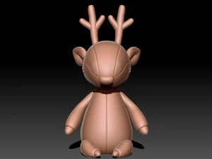 Deer toy 3D Print Model