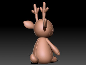 Deer toy 3D प्रिंट मॉडल