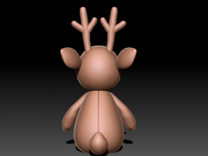 Deer toy 3D प्रिंट मॉडल