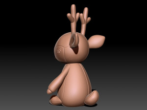 Deer toy 3D प्रिंट मॉडल