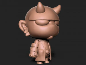 Hellboy 3d print model 3D Print Model