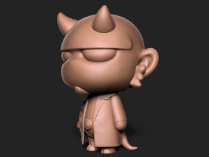 Hellboy 3d print model 3D Принт Модель