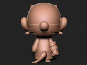 Hellboy 3d print model 3D Принт Модель
