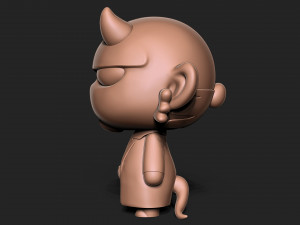 Hellboy 3d print model 3D Принт Модель